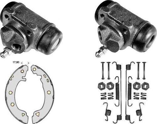 MGA K682252 - Brake Shoe Set autospares.lv