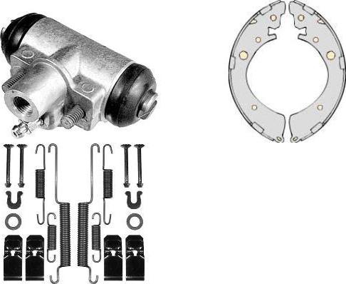 MGA K670304 - Brake Shoe Set autospares.lv