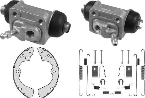 MGA K812971 - Brake Shoe Set autospares.lv