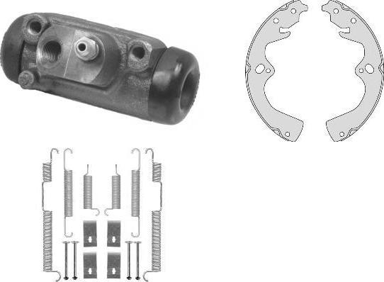 MGA K837823 - Brake Shoe Set autospares.lv