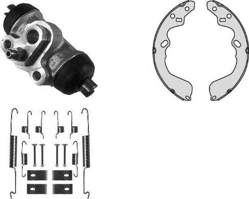 MGA K826941 - Brake Shoe Set autospares.lv