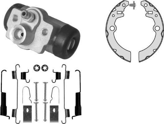 MGA K820960 - Brake Shoe Set autospares.lv