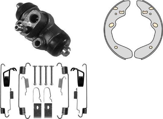 MGA K741942 - Brake Shoe Set autospares.lv