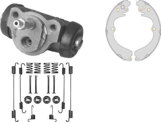 MGA K766990 - Brake Shoe Set autospares.lv