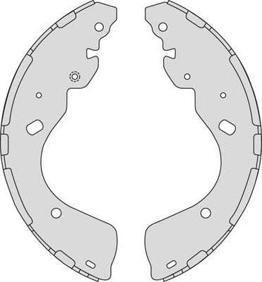 MGA M925 - Brake Shoe Set autospares.lv