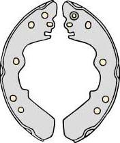 MGA M691 - Brake Shoe Set autospares.lv