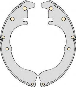 MGA M652 - Brake Shoe Set autospares.lv