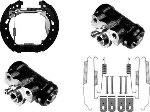 MGA PM912337 - Brake Shoe Set autospares.lv