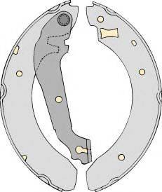 MGA PM616448 - Brake Shoe Set autospares.lv