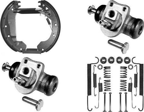 MGA PM630517 - Brake Shoe Set autospares.lv