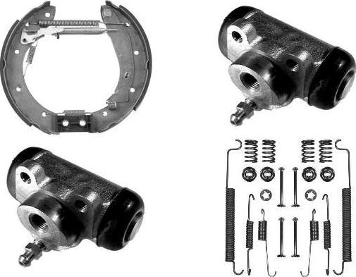 MGA PM750791 - Brake Shoe Set autospares.lv