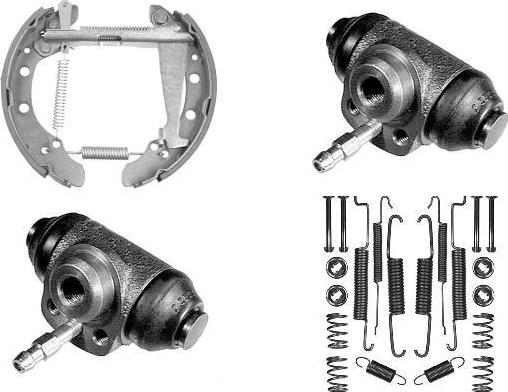 MGA PM717296 - Brake Shoe Set autospares.lv