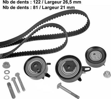 MGA X402H2 - Timing Belt Set autospares.lv