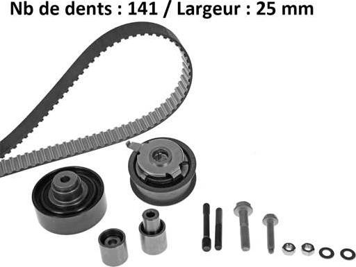 MGA X553H1 - Timing Belt Set autospares.lv