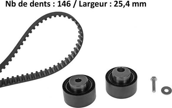 MGA X530H2 - Timing Belt Set autospares.lv