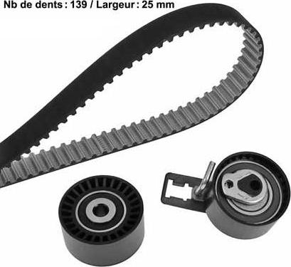 MGA X652H1 - Timing Belt Set autospares.lv