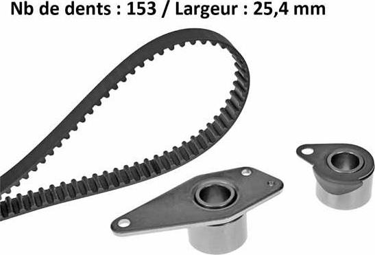 MGA X2971 - Timing Belt Set autospares.lv