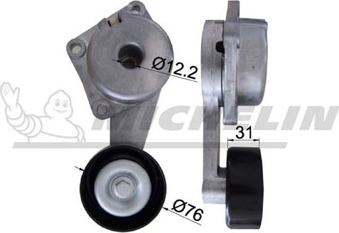 MICHELIN EngineParts SMAMP04403 - Belt Tensioner, v-ribbed belt autospares.lv