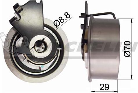 MICHELIN EngineParts SMAMP05312 - Tensioner Pulley, timing belt autospares.lv