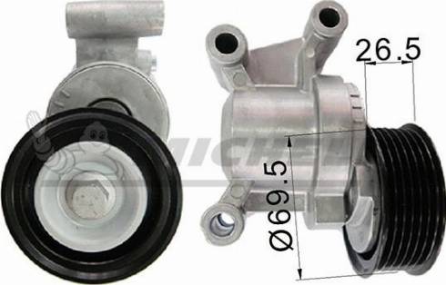 MICHELIN EngineParts SMAMP06355 - Belt Tensioner, v-ribbed belt autospares.lv