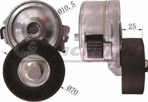 MICHELIN EngineParts SMAMP03444 - Belt Tensioner, v-ribbed belt autospares.lv