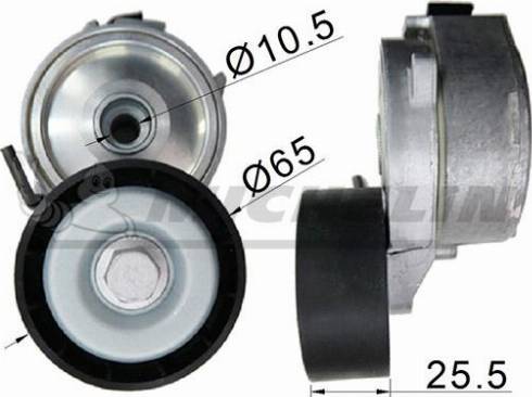 MICHELIN EngineParts SMAMP03439 - Belt Tensioner, v-ribbed belt autospares.lv