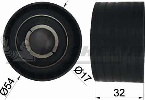 MICHELIN EngineParts SMAMP03015 - Deflection / Guide Pulley, timing belt autospares.lv