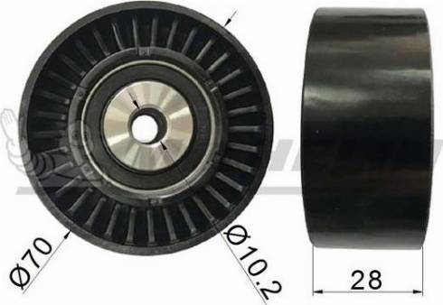 MICHELIN EngineParts SMAMP03080 - Pulley, v-ribbed belt autospares.lv