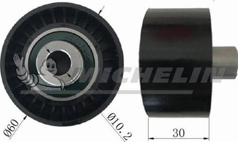 MICHELIN EngineParts SMAMP03103 - Pulley, v-ribbed belt autospares.lv