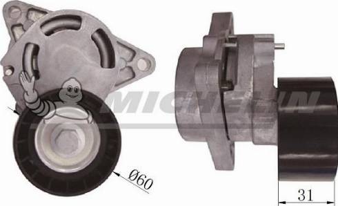 MICHELIN EngineParts SMAMP03356 - Belt Tensioner, v-ribbed belt autospares.lv