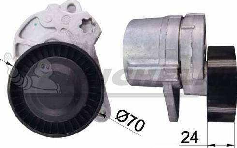 MICHELIN EngineParts SMAMP03353 - Belt Tensioner, v-ribbed belt autospares.lv