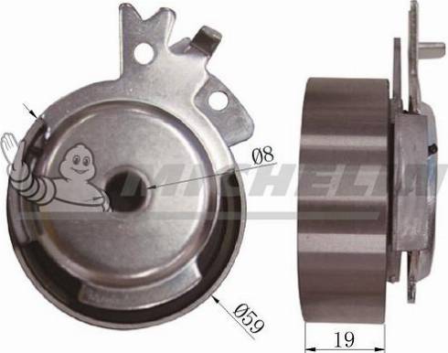 MICHELIN EngineParts SMAMP03302 - Tensioner Pulley, timing belt autospares.lv