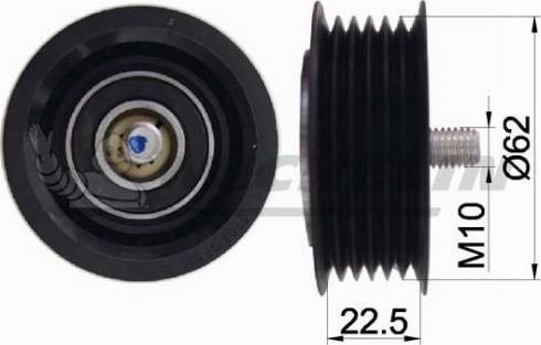 MICHELIN EngineParts SMAMP03322 - Pulley, v-ribbed belt autospares.lv