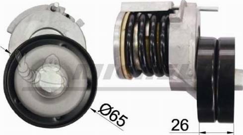 MICHELIN EngineParts SMAMP02412 - Belt Tensioner, v-ribbed belt autospares.lv