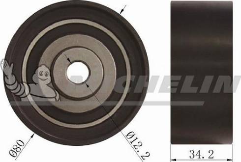 MICHELIN EngineParts SMAMP02420 - Deflection / Guide Pulley, timing belt autospares.lv