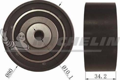 MICHELIN EngineParts SMAMP02421 - Deflection / Guide Pulley, timing belt autospares.lv