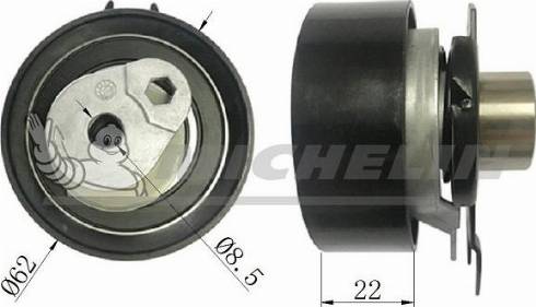 MICHELIN EngineParts SMAMP02395 - Tensioner Pulley, timing belt autospares.lv