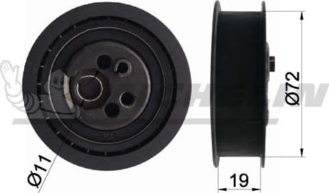 MICHELIN EngineParts SMAMP02319 - Tensioner Pulley, timing belt autospares.lv