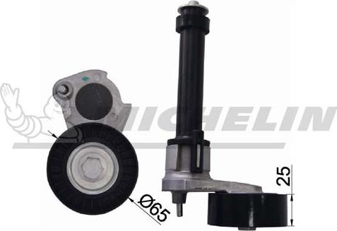 MICHELIN EngineParts SMAMP02385 - Belt Tensioner, v-ribbed belt autospares.lv