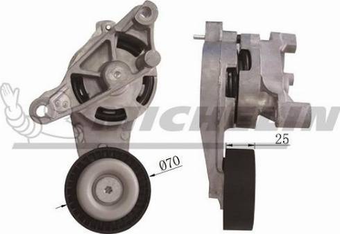 MICHELIN EngineParts SMAMP02383 - Belt Tensioner, v-ribbed belt autospares.lv