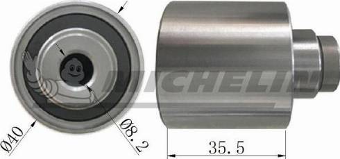 MICHELIN EngineParts SMAMP02373 - Deflection / Guide Pulley, timing belt autospares.lv