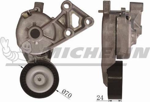 MICHELIN EngineParts SMAMP02377 - Belt Tensioner, v-ribbed belt autospares.lv