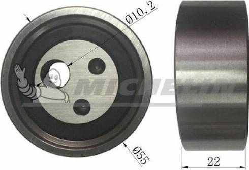 MICHELIN EngineParts SMAMP16010 - Tensioner Pulley, timing belt autospares.lv