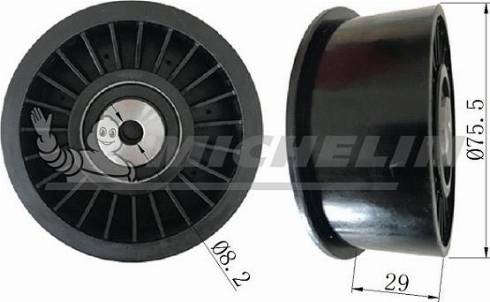 MICHELIN EngineParts SMAMP18005 - Deflection / Guide Pulley, timing belt autospares.lv