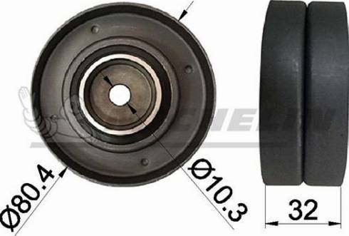 MICHELIN EngineParts SMAMP13005 - Deflection / Guide Pulley, timing belt autospares.lv