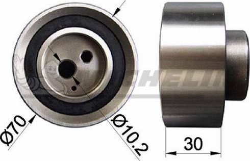 MICHELIN EngineParts SMAMP13020 - Tensioner Pulley, timing belt autospares.lv