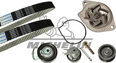 MICHELIN EngineParts SMAWK0402-3 - Water Pump & Timing Belt Set autospares.lv