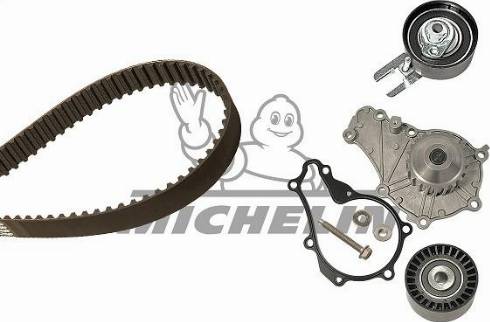 MICHELIN EngineParts SMAWK0019-2 - Water Pump & Timing Belt Set autospares.lv