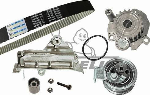 MICHELIN EngineParts SMAWK0140-7 - Water Pump & Timing Belt Set autospares.lv