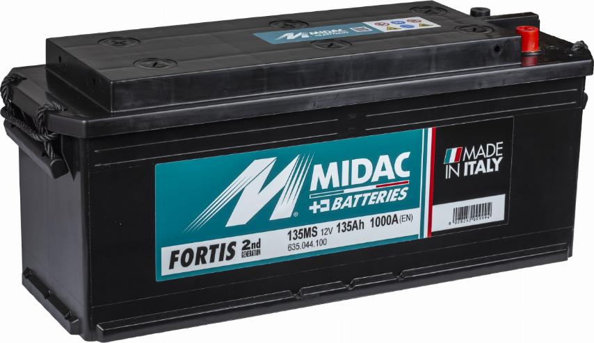 MIDAC 135MS - Starter Battery autospares.lv
